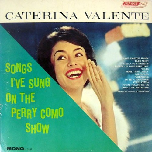 Songs I've Sung on the Perry Como Show封面