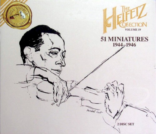 The Heifetz Collection, Volume 19: 51 Miniatures 1944-1946封面