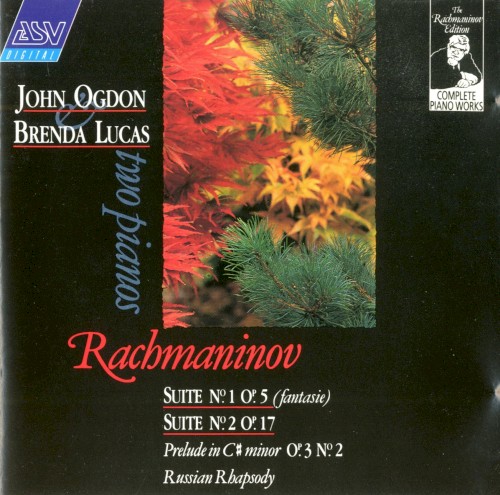 Suites for Two Pianos nos. 1 & 2封面