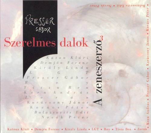 A zeneszerző 3. - Szerelmes dalok封面