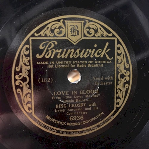 Love in Bloom / Straight From the Shoulder (Right From the Heart)封面