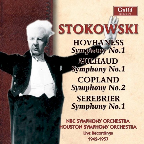 Hovhaness: Symphony no. 1 / Milhaud: Symphony no. 1 / Copland: Symphony no. 2 / Serebrier: Symphony no. 1封面