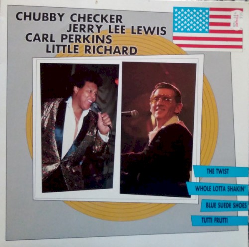 Chubby Checker - Jerry Lee Lewis - Carl Perkins - Little Richard封面