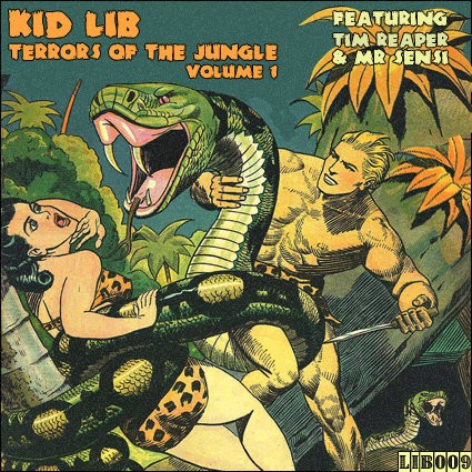 Terrors of the Jungle, Vol.1封面