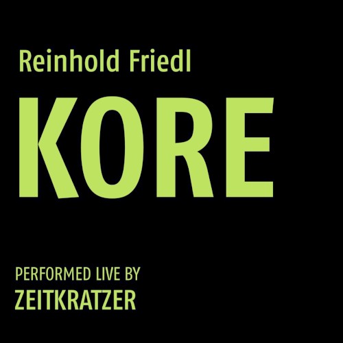 Reinhold Friedl: KORE封面