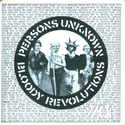 Persons Unknown / Bloody Revolutions封面