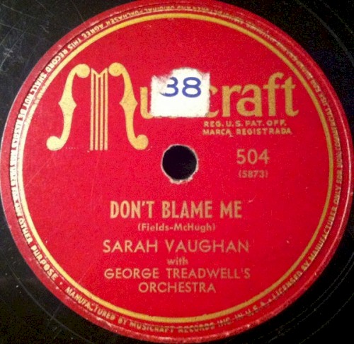 Don’t Blame Me / Tenderly封面