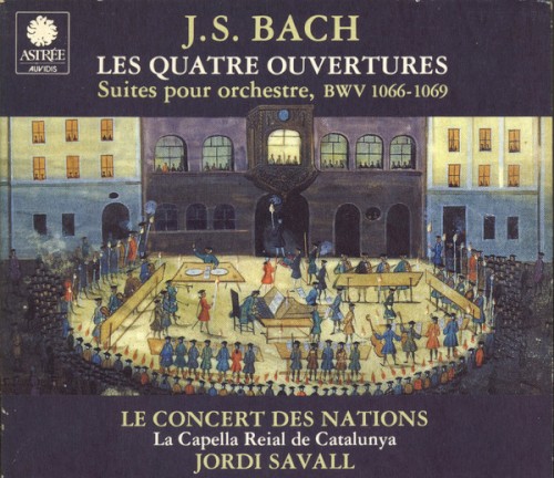 Les Quatre Ouvertures, Suites pour Orchestre, BWV 1066–1069封面