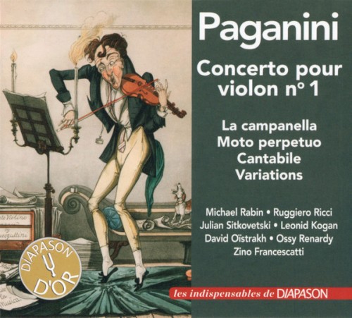 Concerto pour violon no. 1 - La Campanella, Moto Perpetuo, Cantabile, Variations封面