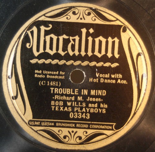 Trouble In Mind / Weary Of The Same Ol' Stuff封面