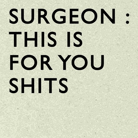 This Is for You Shits封面