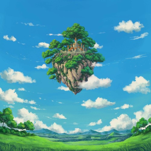 castle in the sky (ghibli inspired version)封面