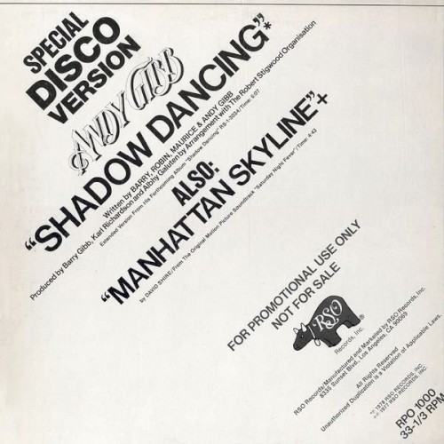 Shadow Dancing / Manhattan Skyline封面