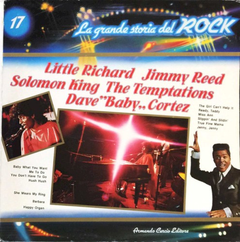 Little Richard / Jimmy Reed / Solomon King / The Temptations / Dave “Baby” Cortez (La grande storia del rock)封面