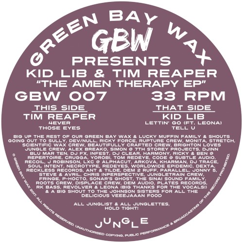 The Amen Therapy EP封面