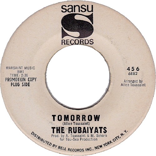 Tomorrow / Omar Khayyam封面