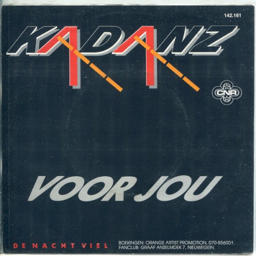 Voor jou / De nacht viel封面