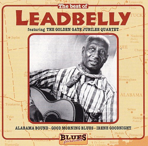 The Best of Leadbelly featuring The Golden Gate Jubilee Quartet封面
