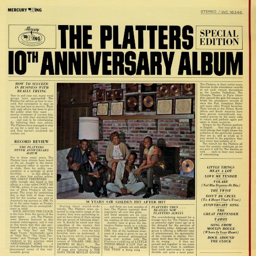 Platters 10th Anniversary Album封面