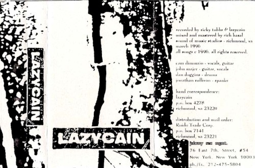Lazycain封面