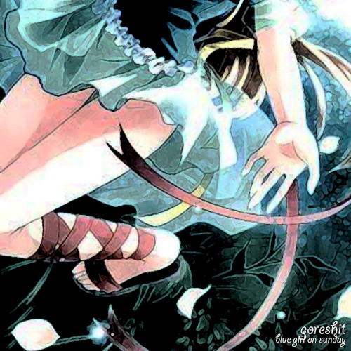 blue girl on sunday封面