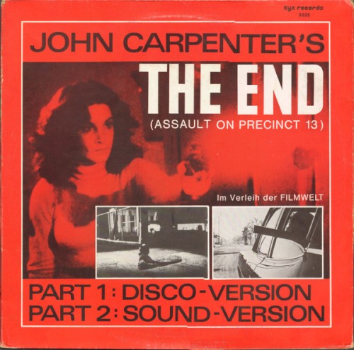 The End (Assault on Precinct 13)封面