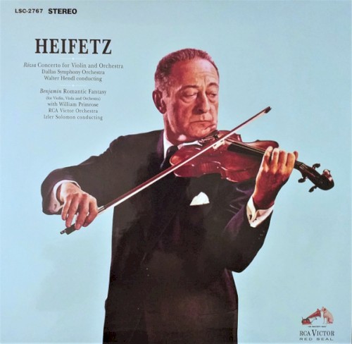 Rózsa: Concerto for Violin and Orchestra / Benjamin: Romantic Fantasy封面