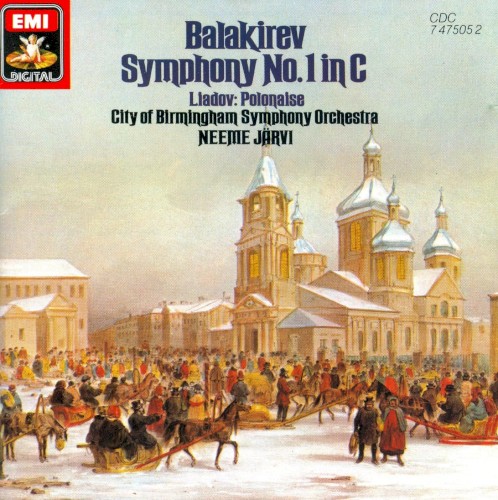 Balakirev: Symphony no. 1 in C / Liadov: Polonaise封面