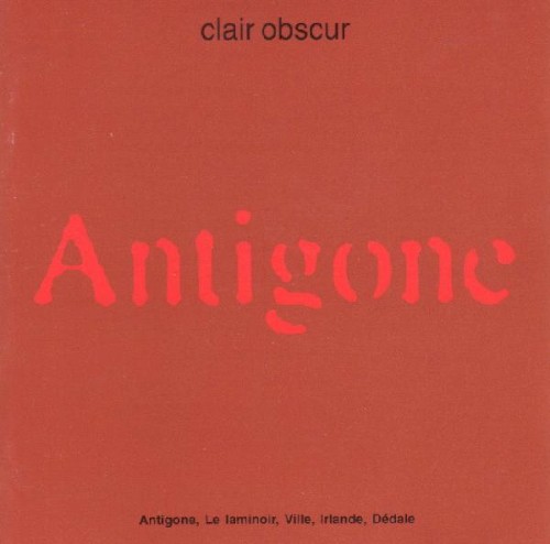 Antigone封面