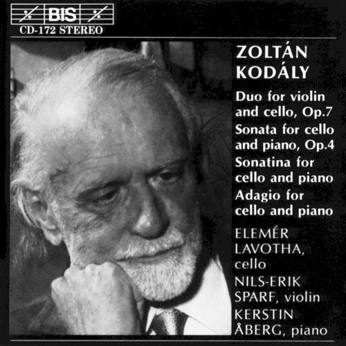 Duo for Violin and Cello, op. 7 / Sonata for Cello, op. 4 / Sonatina for Cello and Piano / Adagio for Cello and Piano封面