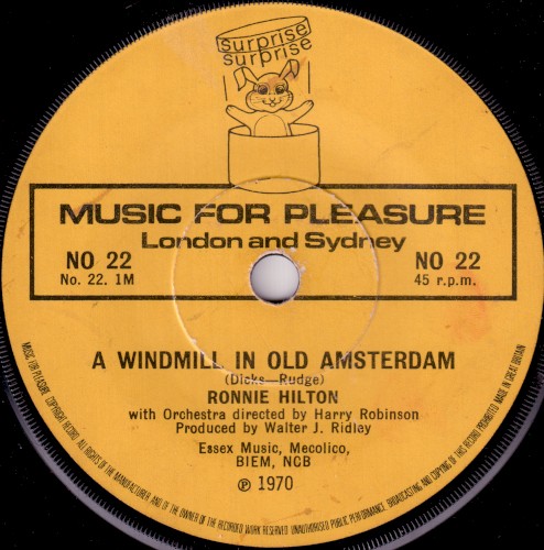A Windmill in Old Amsterdam封面