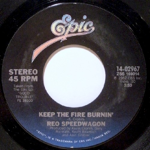 Keep the Fire Burnin'封面