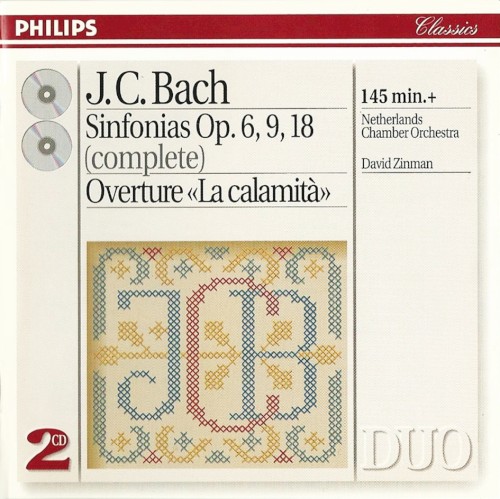 Sinfonias, op. 6, 9, 18 (complete) / Overture "La calamità"封面