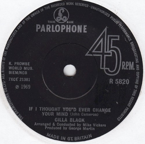 If I Thought You’d Ever Change Your Mind封面