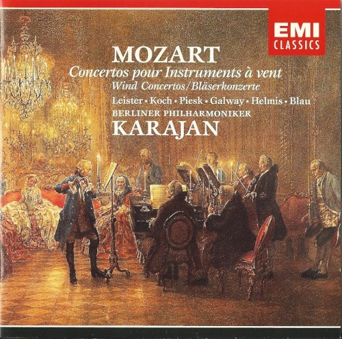 Concertos pour instruments à vent封面