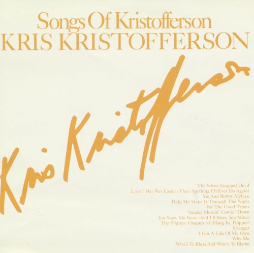Songs of Kristofferson封面