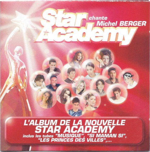Star Academy chante Michel Berger封面