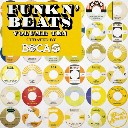 Funk n' Beats, Vol. 10 (Curated by Boca 45)封面