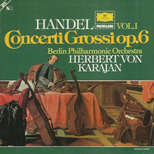 Concerti Grossi Op. 6, Vol. 1封面