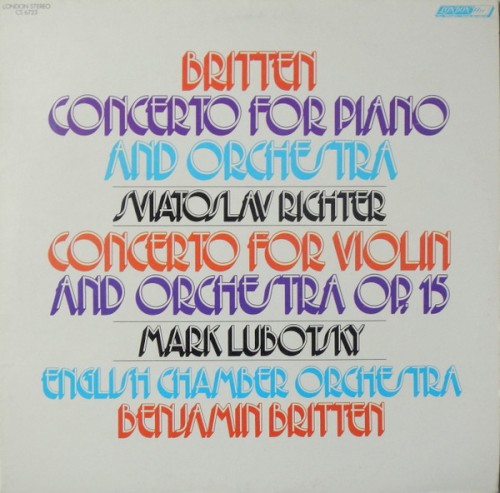 Concerto for Piano / Concerto for Violin封面
