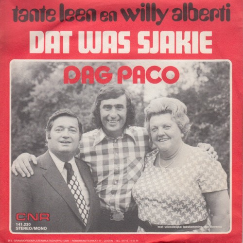 Dat was Sjakie / Dag Paco封面