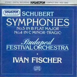 Symphony no. 5 in B flat major / Symphony no. 4 in C minor "Tragic"封面