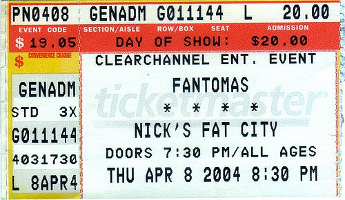 2004-04-08: Nick's Fat City, Pittsburgh, PA, USA封面