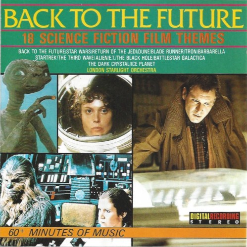 Back to the Future: 18 Science Fiction Film Themes封面