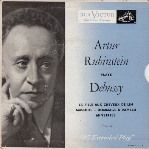 Artur Rubinstein Plays Debussy封面