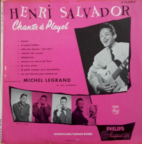 Henri Salvador chante à Pleyel封面