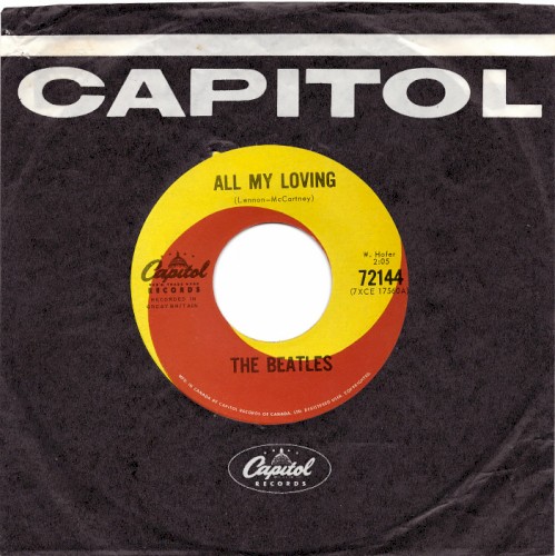 All My Loving / This Boy封面