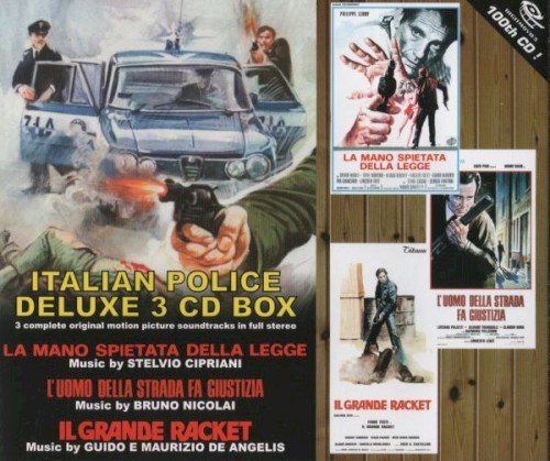 Italian Police Deluxe 3 CD Box: La mano spietata della legge / Il grande racket / L'uomo della strada fa giustizia封面