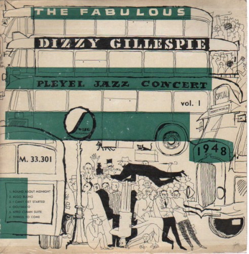 The Fabulous Dizzy Gillespie Pleyel Jazz Concert 1948封面