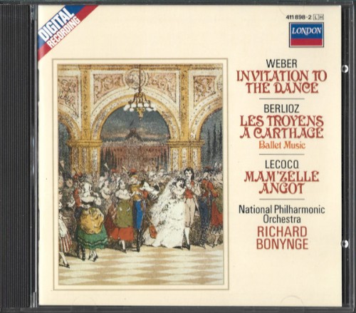 Weber: Invitation to the Dance / Berlioz: Les Troyens à Carthage / Lecocq: Mam'zelle Angot封面